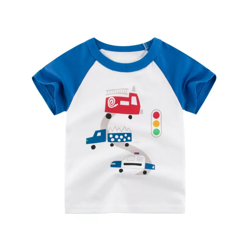 Traffic Lights Raglan Tee