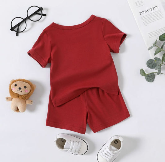 Lion King Graphic Set ( Red )