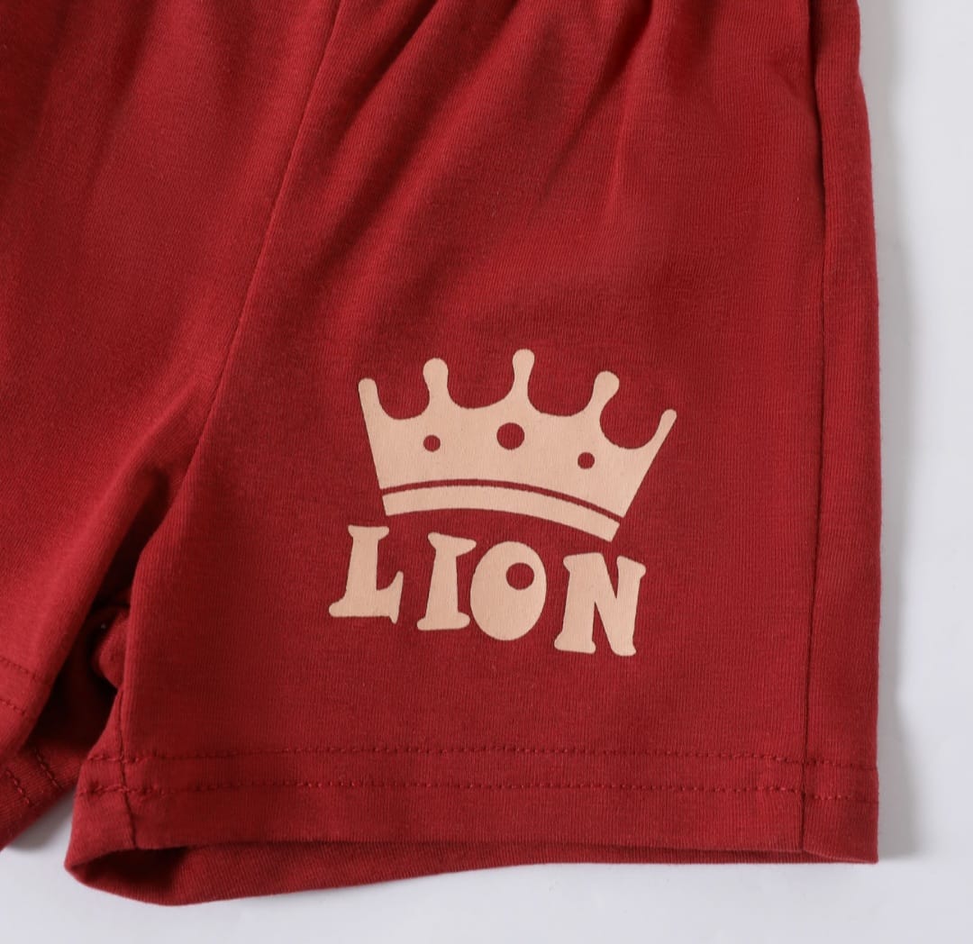 Lion King Graphic Set ( Red )