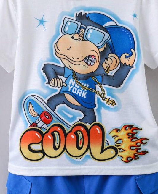 Cool Monkey On Board Graphic Set