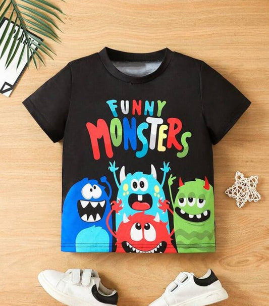 Funny Monsters Graphic Tee