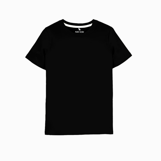 Basic Black Kids T-Shirt