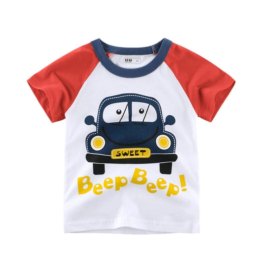 BEEP BEEP Raglan Graphic Tee