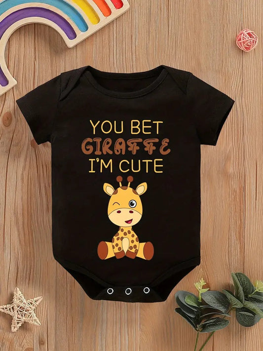 Cute Giraffe Romper