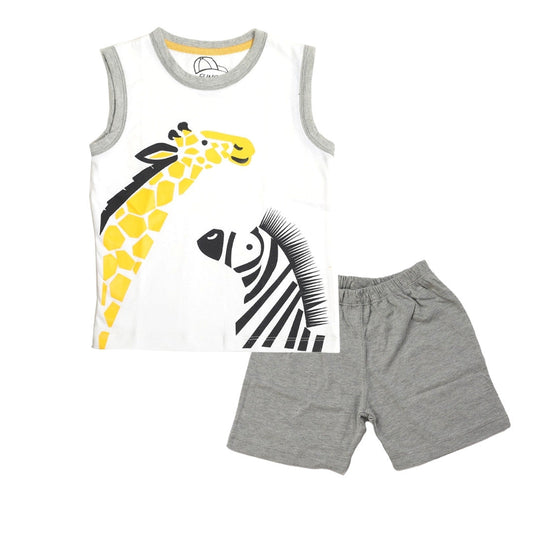 Giraffe Zebra Graphic Set