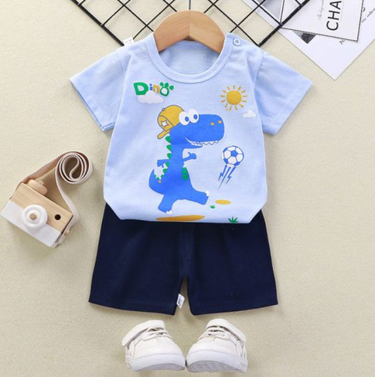 Mini Soccer Dino Set