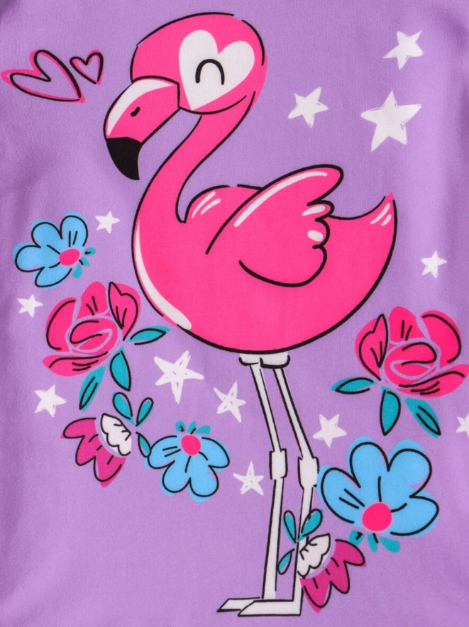 Pink Flamingo Graphic Set