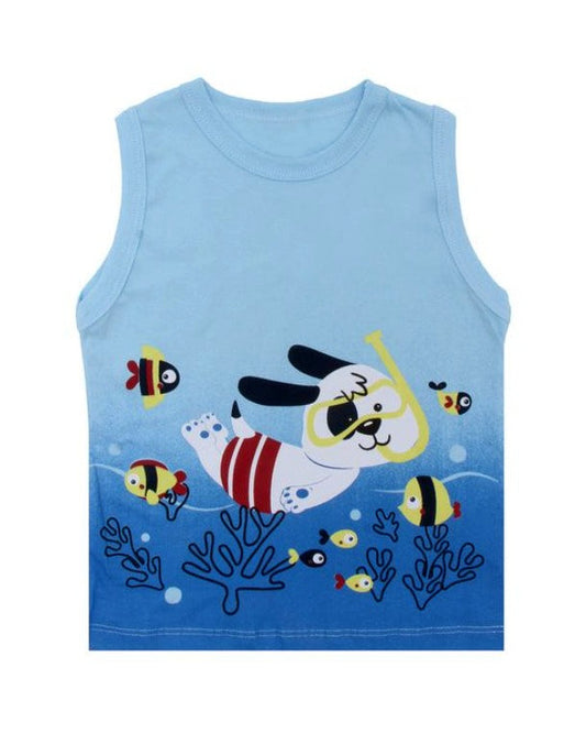 Scuba Dog Tank Top