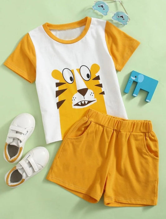 Tiger Raglan Set