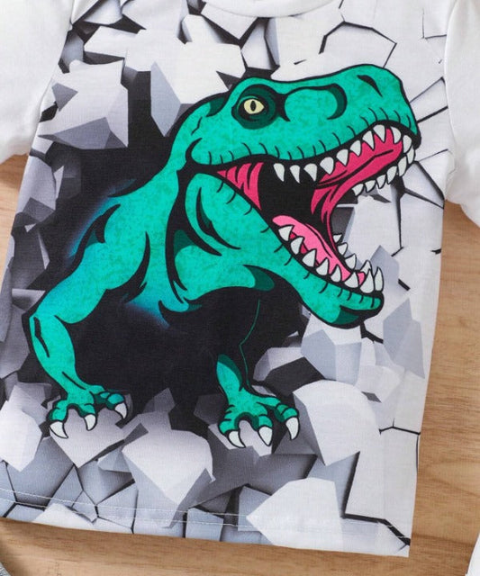 Wall Breaker Dinosaur Graphic Tee