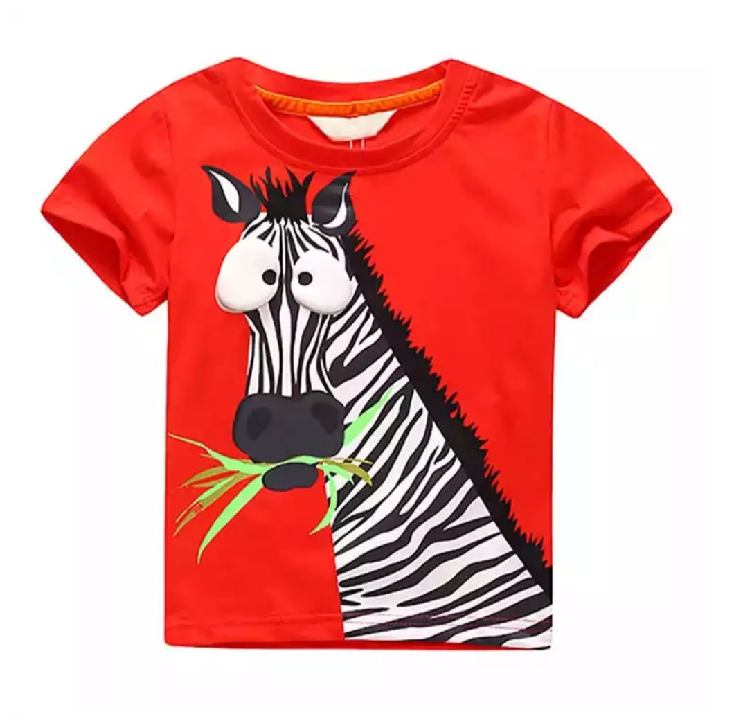 Zebra Graphic Tee